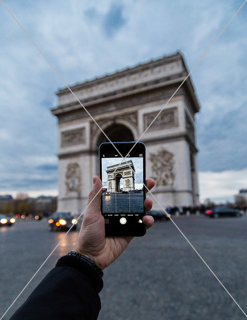 arc de triomph paris photograph
