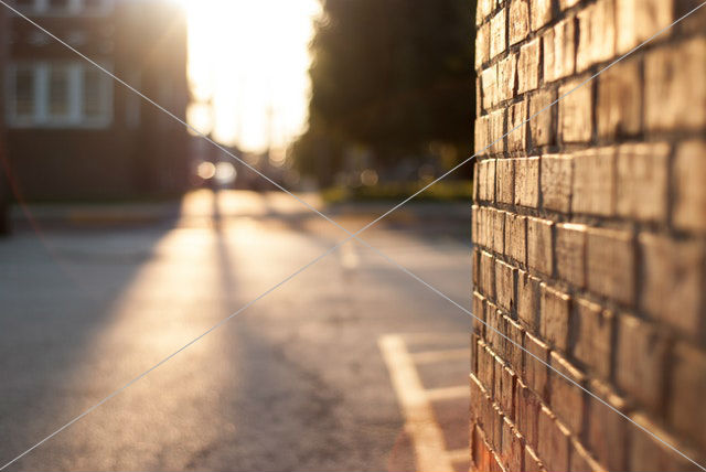 brown concrete bricks wall